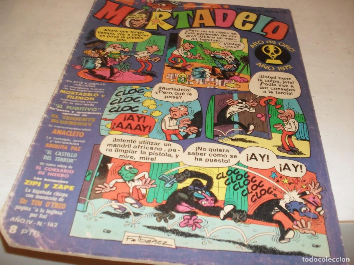 Tebeos: MORTADELO N&ordm; 162,EN CONTRAPORTADA HISTORIETA PUBLICITARIA DON GIGANTE,DE 645,BRUGUERA,1970
