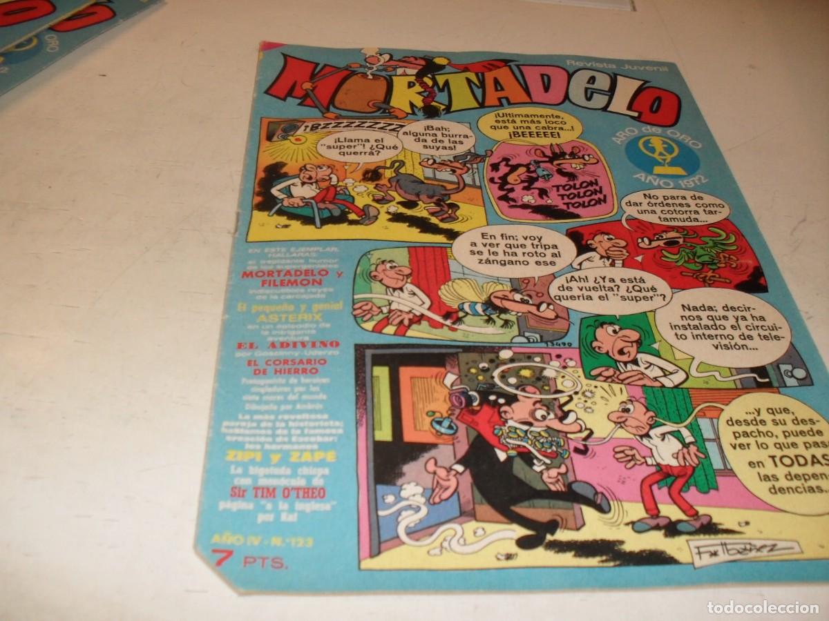 Tebeos: MORTADELO N&ordm; 123,CON EL CORSARIO DE HIERRO,DE 645,BRUGUERA,1970