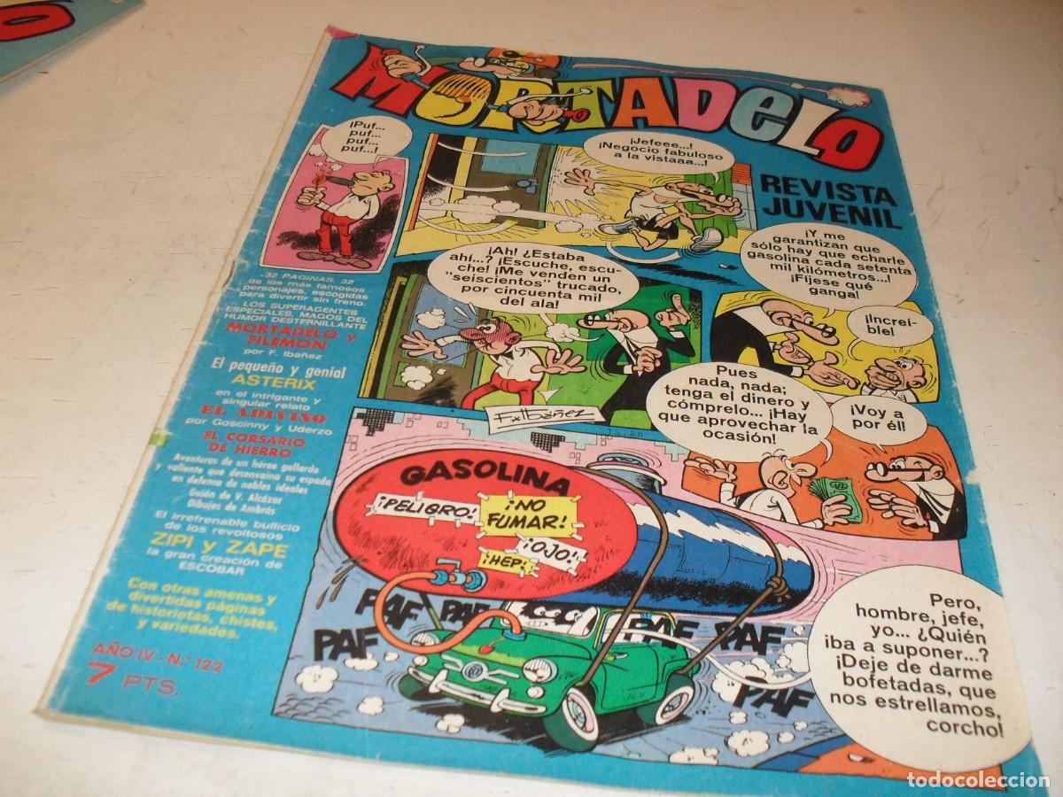 Tebeos: MORTADELO N&ordm; 122,CON EL CORSARIO DE HIERRO,DE 645,BRUGUERA,1970