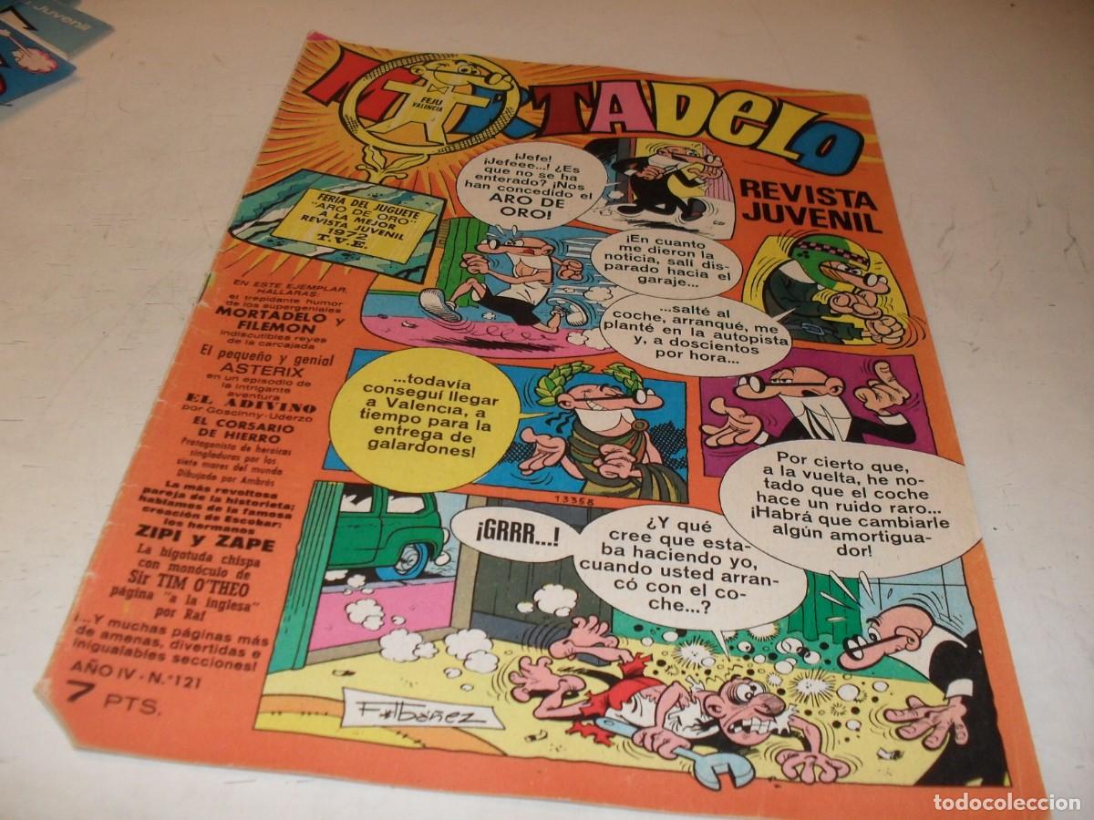 Tebeos: MORTADELO N&ordm; 121,CON LA CONCESION DEL ARO DE ORO DE 1972,DE 645,BRUGUERA,1970