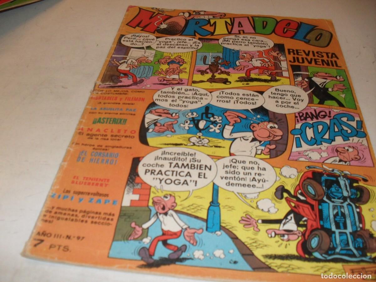 Tebeos: MORTADELO N&ordm; 97,EN INTERIOR BELLA PUBLICIDAD DE CONGUITOS,DE 645,BRUGUERA,1970