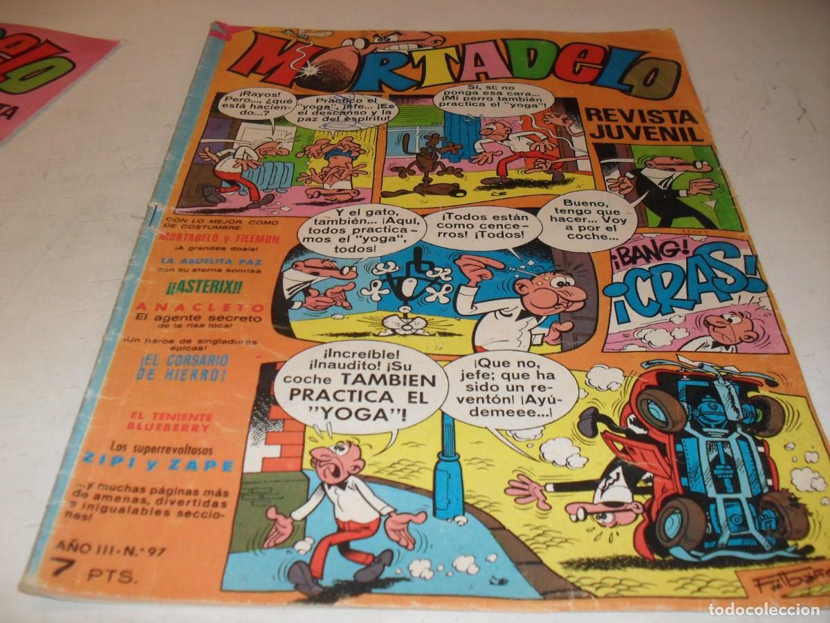 Tebeos: MORTADELO N&ordm; 97,EN INTERIOR BELLA PUBLICIDAD DE CONGUITOS,DE 645,BRUGUERA,1970
