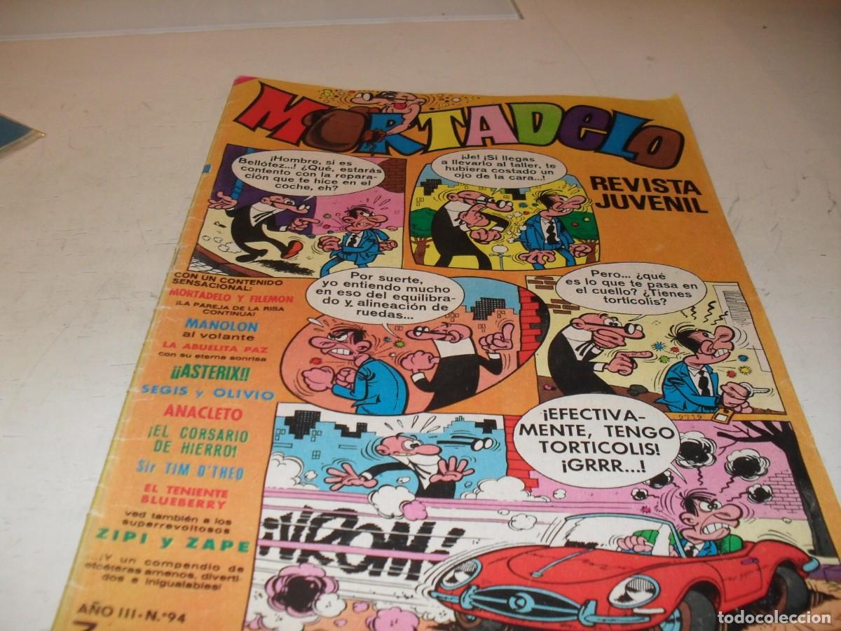 Tebeos: MORTADELO N&ordm; 94,CON ANACLETO,DE SANCHIS,Y DE DIFICIL REEDICION,DE 645,BRUGUERA,1970