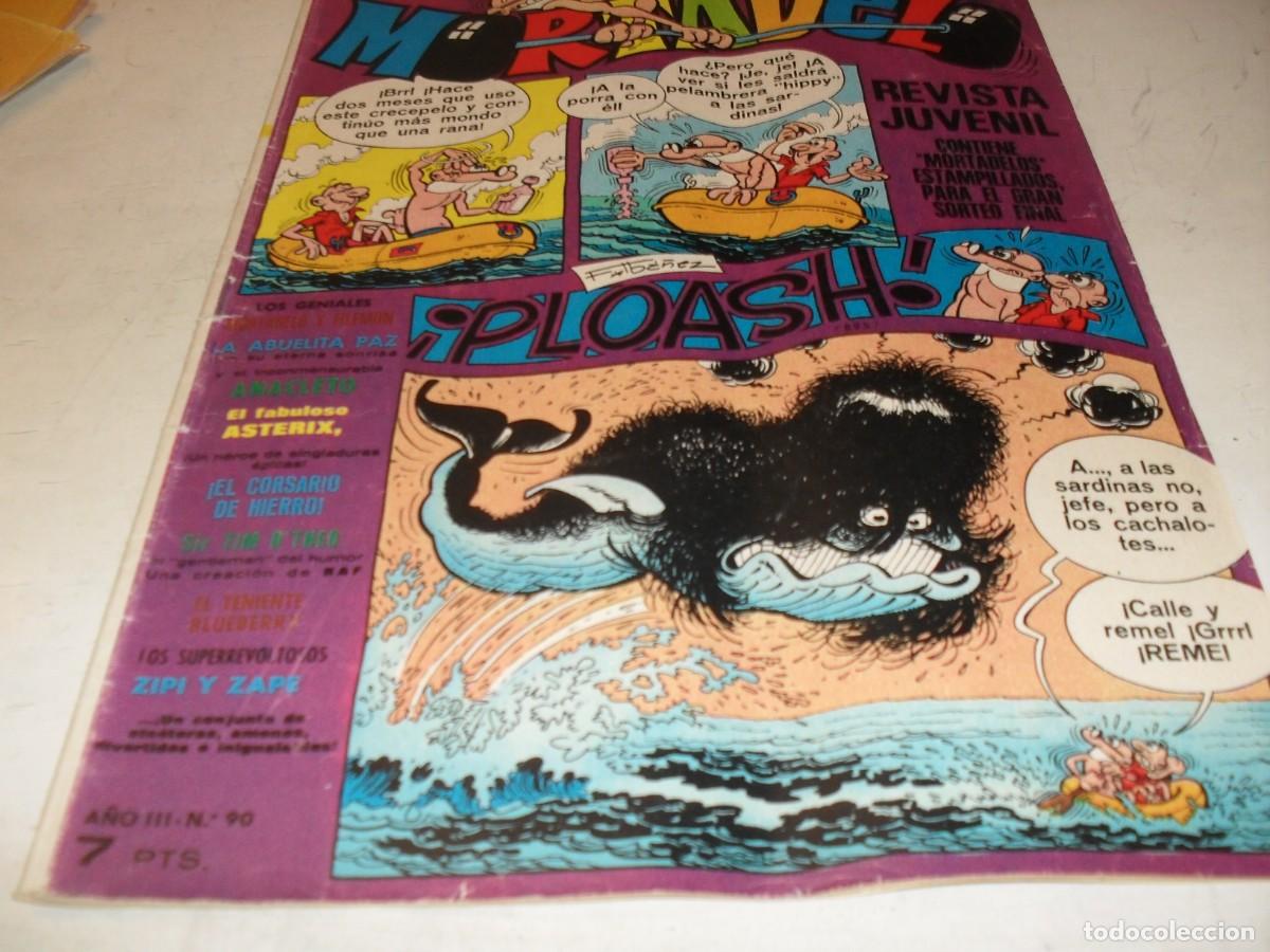 Tebeos: MORTADELO N&ordm; 90,SIN BILLETES DE MORTADELOS,DE 645,BRUGUERA,1970