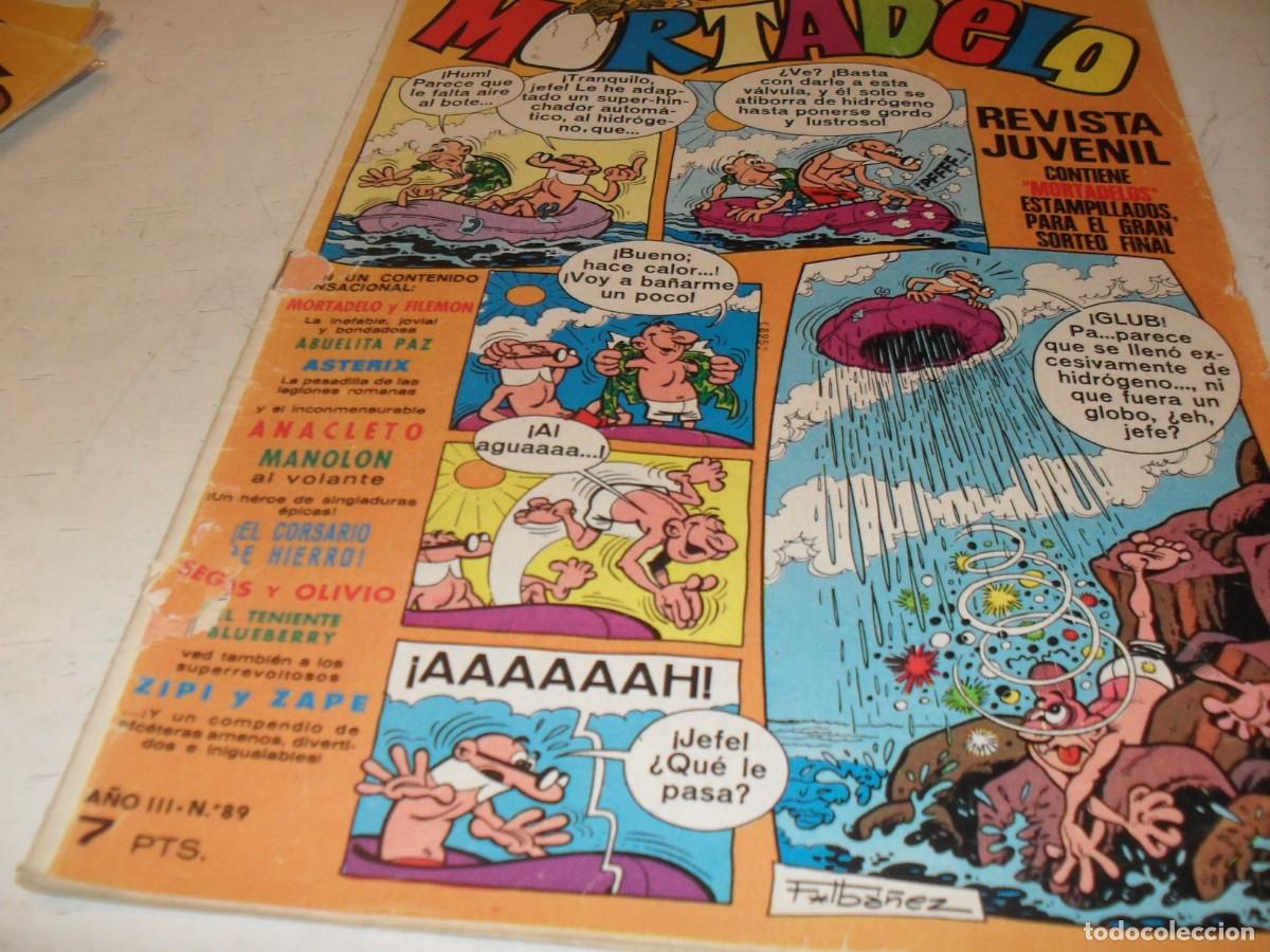 Comics: MORTADELO N&ordm; 89,SIN BILLETES DE MORTADELOS,DE 645,BRUGUERA,1970