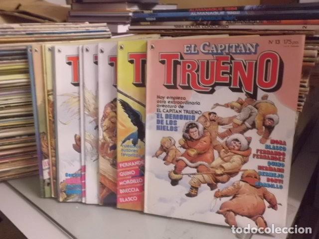 Tebeos: EL CAPITAN TRUENO COMPLETA 13 N&ordm; BRUGUERA