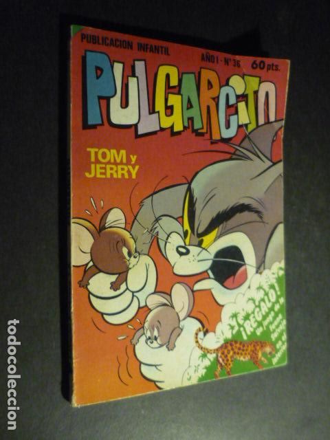 Tebeos: PULGARCITO A&Ntilde;O 1 N&ordm; 36 TOM Y JERRY