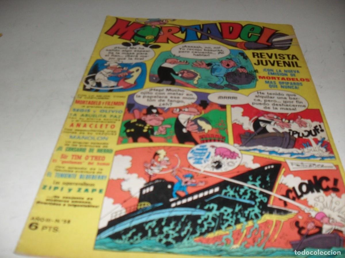 Tebeos: MORTADELO N&ordm; 58,SIN BILLETES DE MORTADELOS,DE 645,BRUGUERA,1970