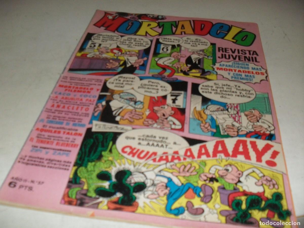 Tebeos: MORTADELO N&ordm; 57,CON BILLETES DE 5,10 Y 50 MORTADELOS,DE 645,BRUGUERA,1970