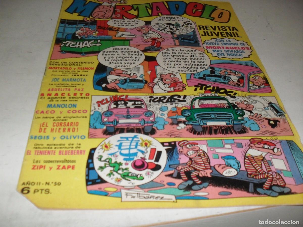Tebeos: MORTADELO N&ordm; 50,SIN LOS BILLETES DE MORTADELOS,DE 645,BRUGUERA,1970