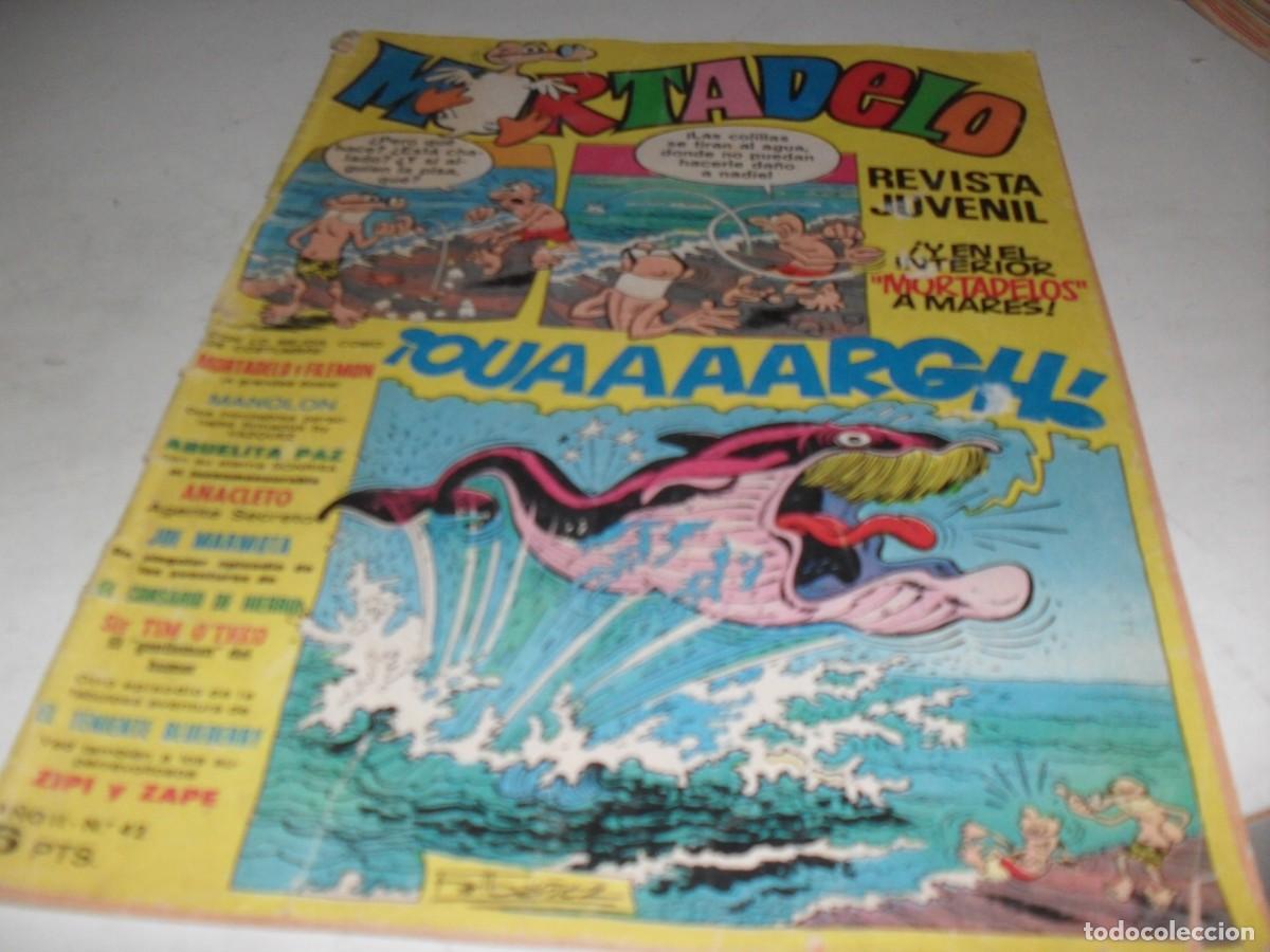 Tebeos: MORTADELO N&ordm; 42,SIN LOS BILLETES DE MORTADELOS,DE 645,BRUGUERA,1970