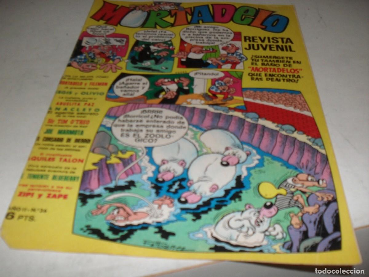 Tebeos: MORTADELO N&ordm; 36,SIN LOS BILLETES DE MORTADELOS,DE 645,BRUGUERA,1970