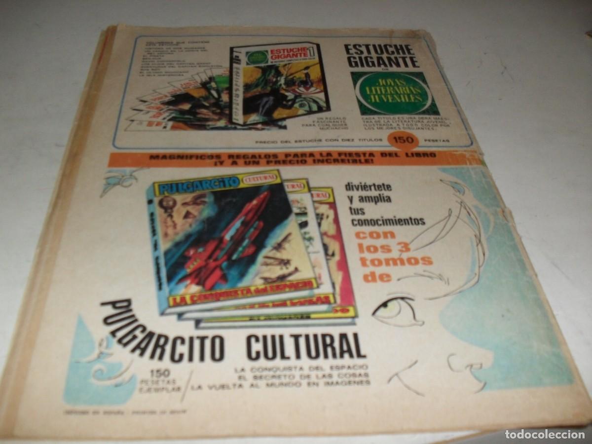 Tebeos: MORTADELO N&ordm; 21,EN CONTRAPORTADA PUBLICIDAD DE JOYAS LITERARIAS,DE 645,BRUGUERA,1970