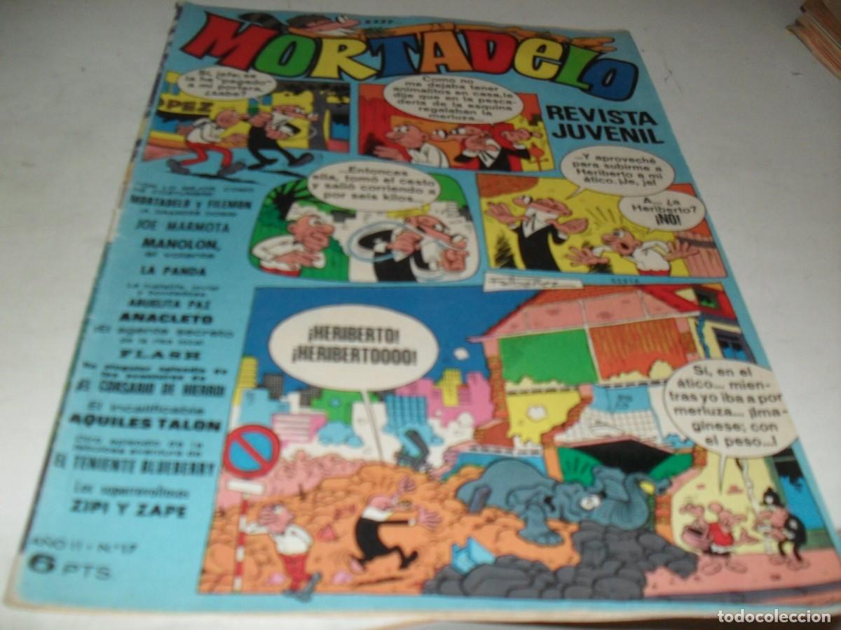 Tebeos: MORTADELO N&ordm; 17,SOLO LAS CUBIERTAS,DE 645,BRUGUERA,1970