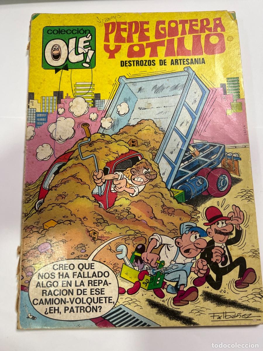 Tebeos: COLECCI&Oacute;N OL&Eacute;. PEPE GOTERA Y OTILIO. N&deg; 31. DESTROZOS DE ARTESAN&Iacute;A. EDITORIAL BRUGUERA. 1980.