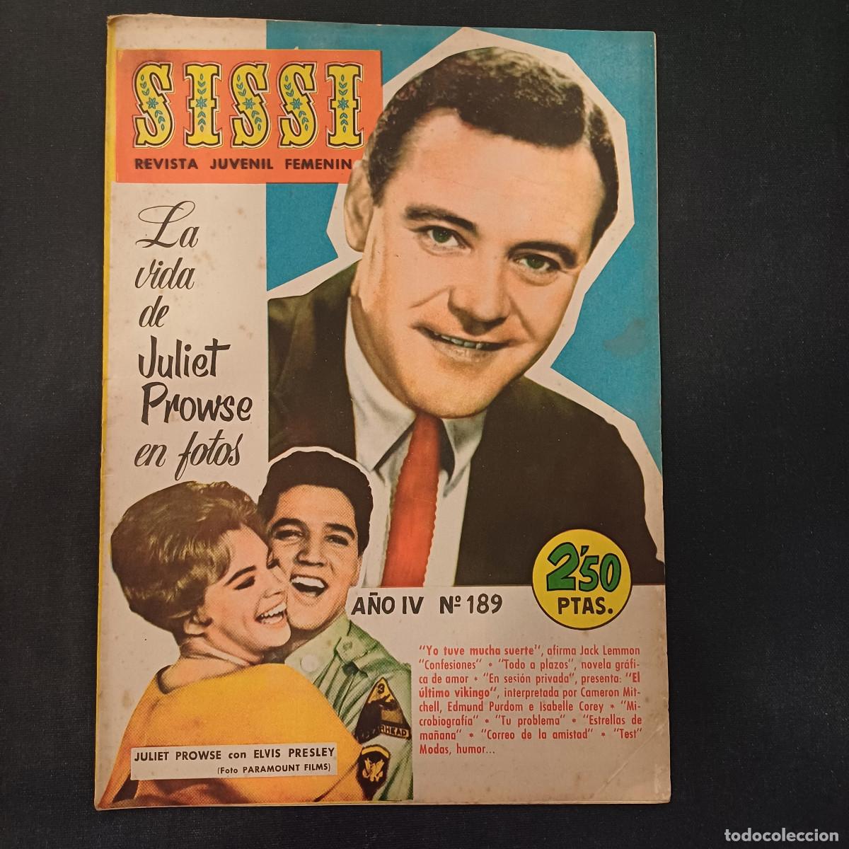 Giornalini: SISSI/REVISTA FEMENINA N&ordm;189.