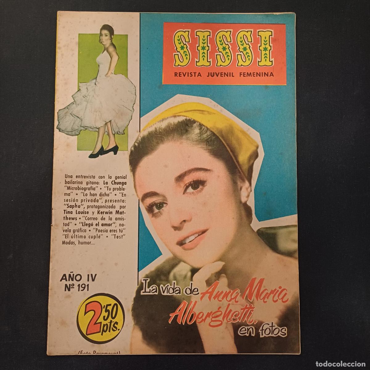 Tebeos: SISSI/REVISTA FEMENINA N&ordm;191.