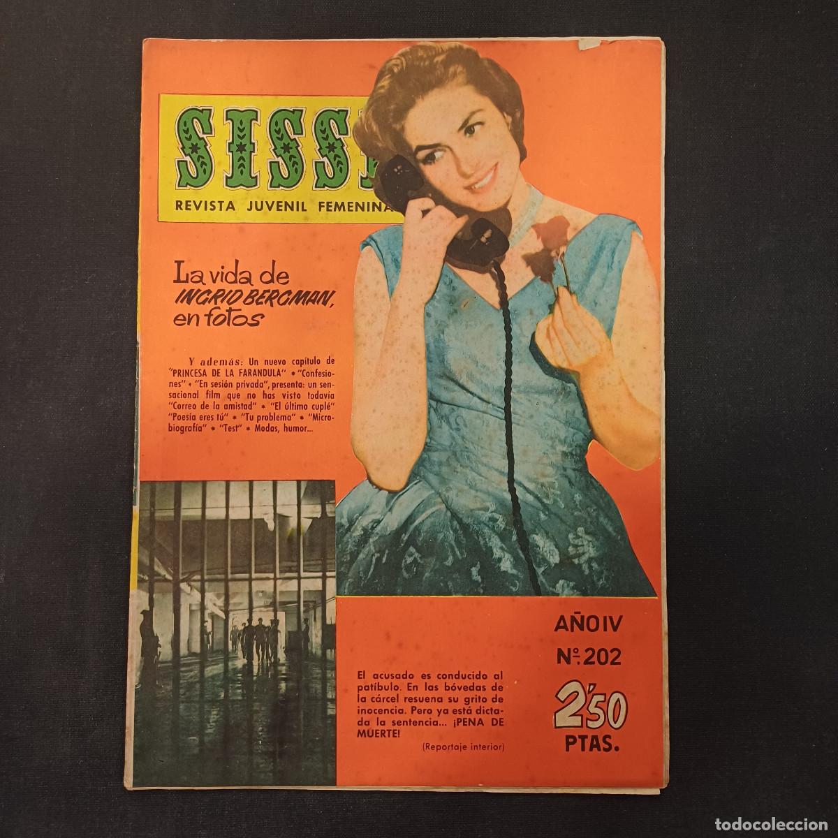 Tebeos: SISSI/REVISTA FEMENINA N&ordm;202.