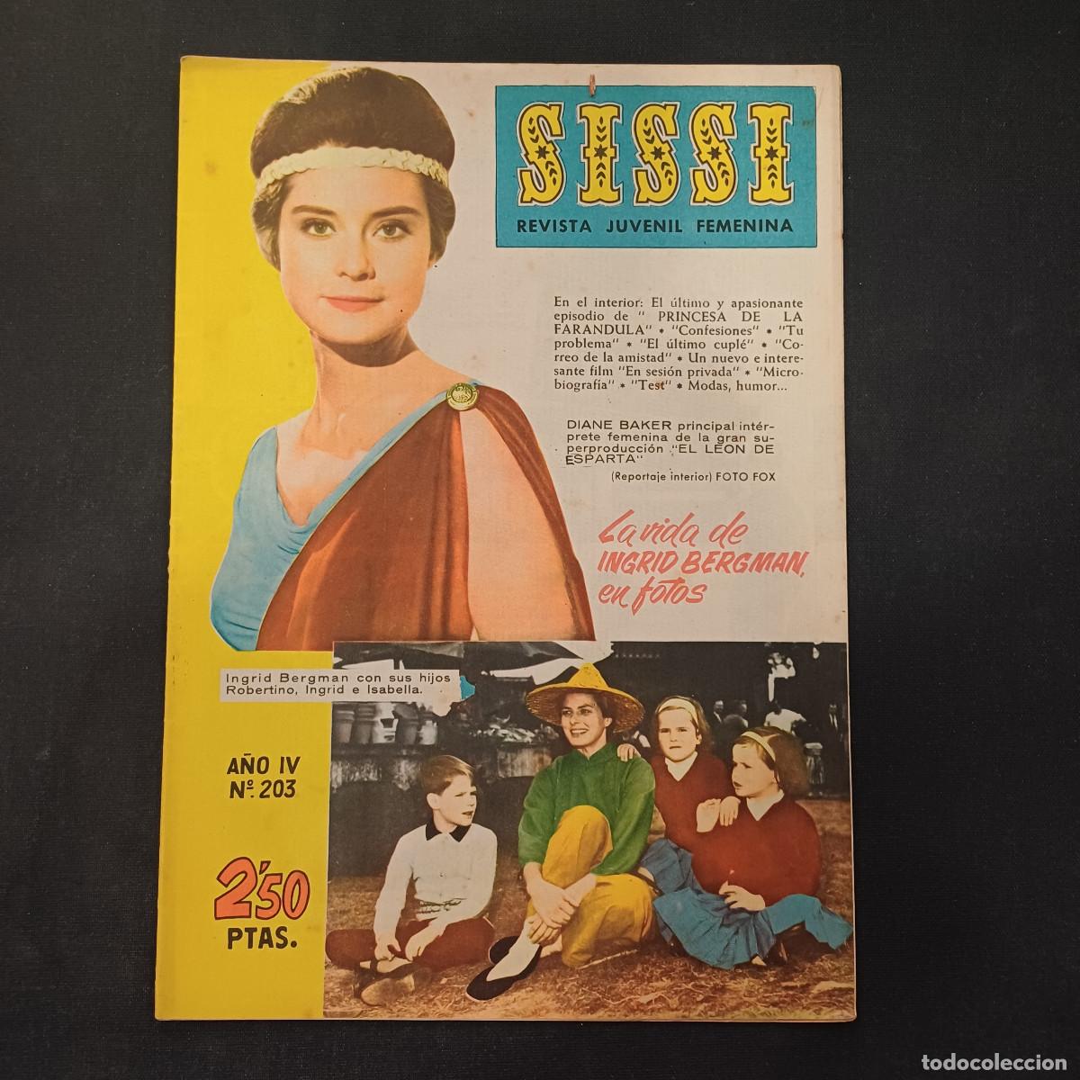 Tebeos: SISSI/REVISTA FEMENINA N&ordm;203.