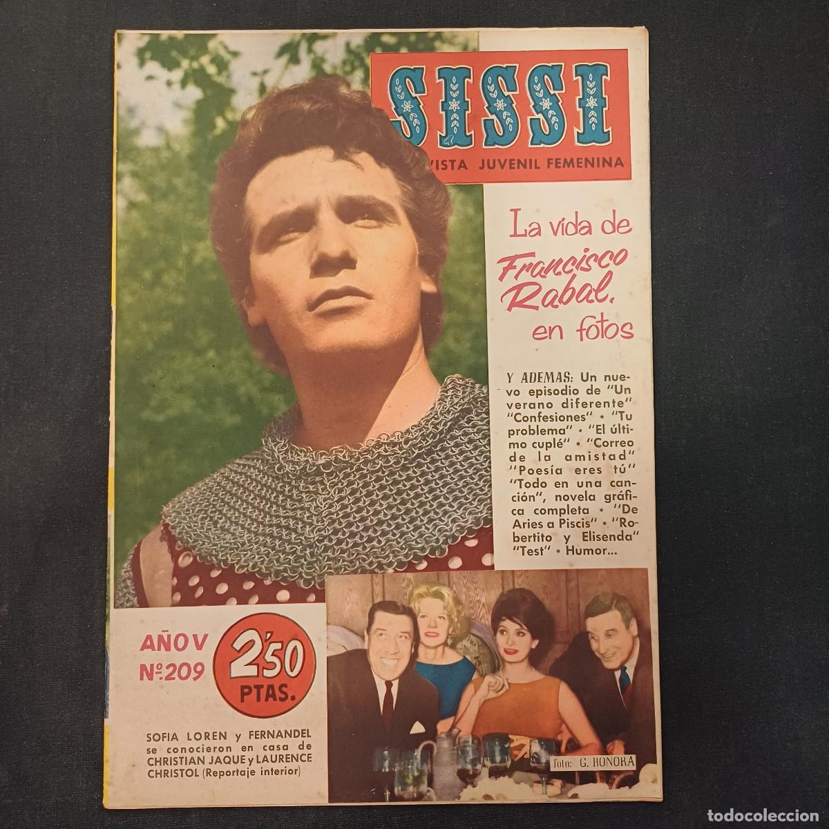 Tebeos: SISSI/REVISTA FEMENINA N&ordm;209.
