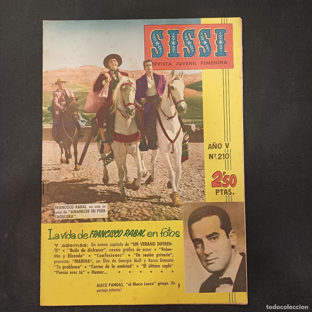 Tebeos: SISSI/REVISTA FEMENINA N&ordm;210.
