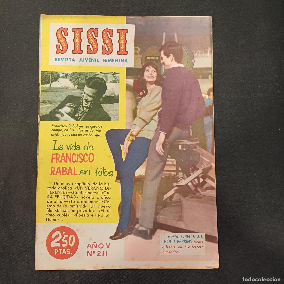Tebeos: SISSI/REVISTA FEMENINA N&ordm;211.