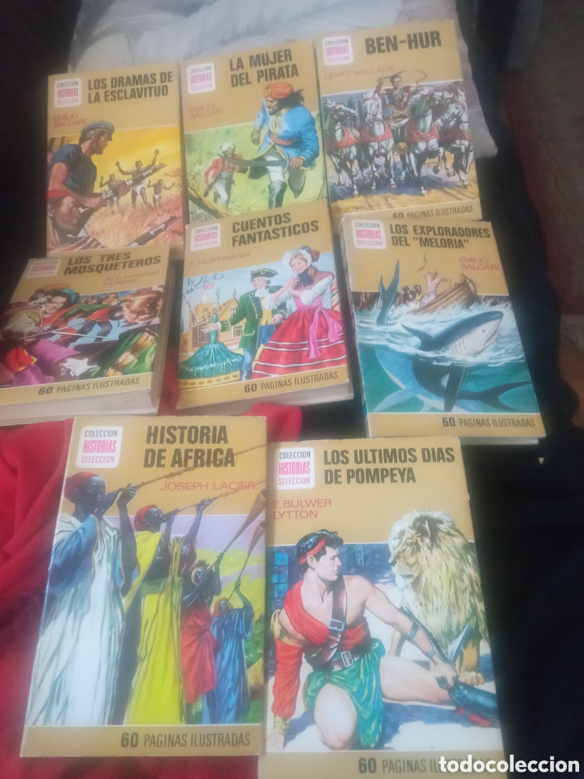 Livros de Banda Desenhada: Lote de 8 tomos, Historias Selecci&oacute;n de Bruguera