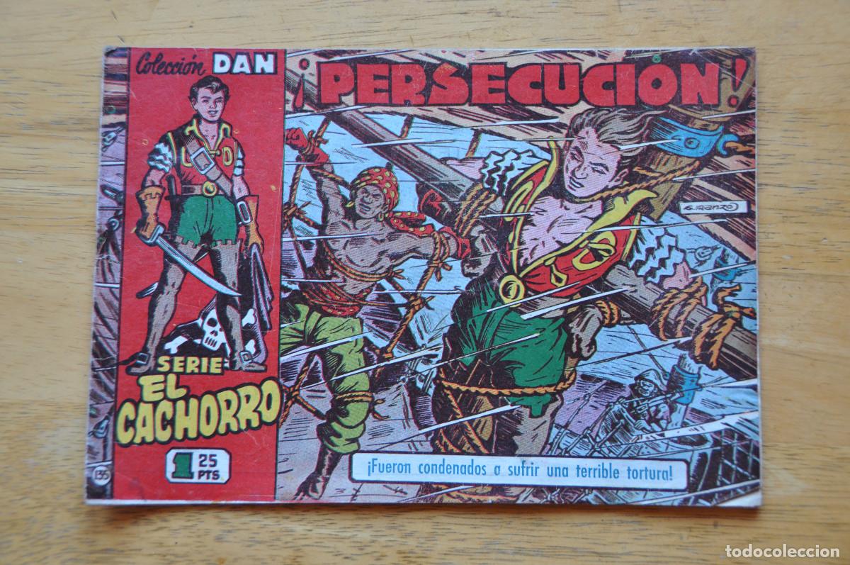 Tebeos: COMIC - COLECCI&Oacute;N DAN - SERIE EL CAHORRO N&ordm;135 - &iexcl;PERSECUCI&Oacute;N! - EDITORIAL BRUGUERA