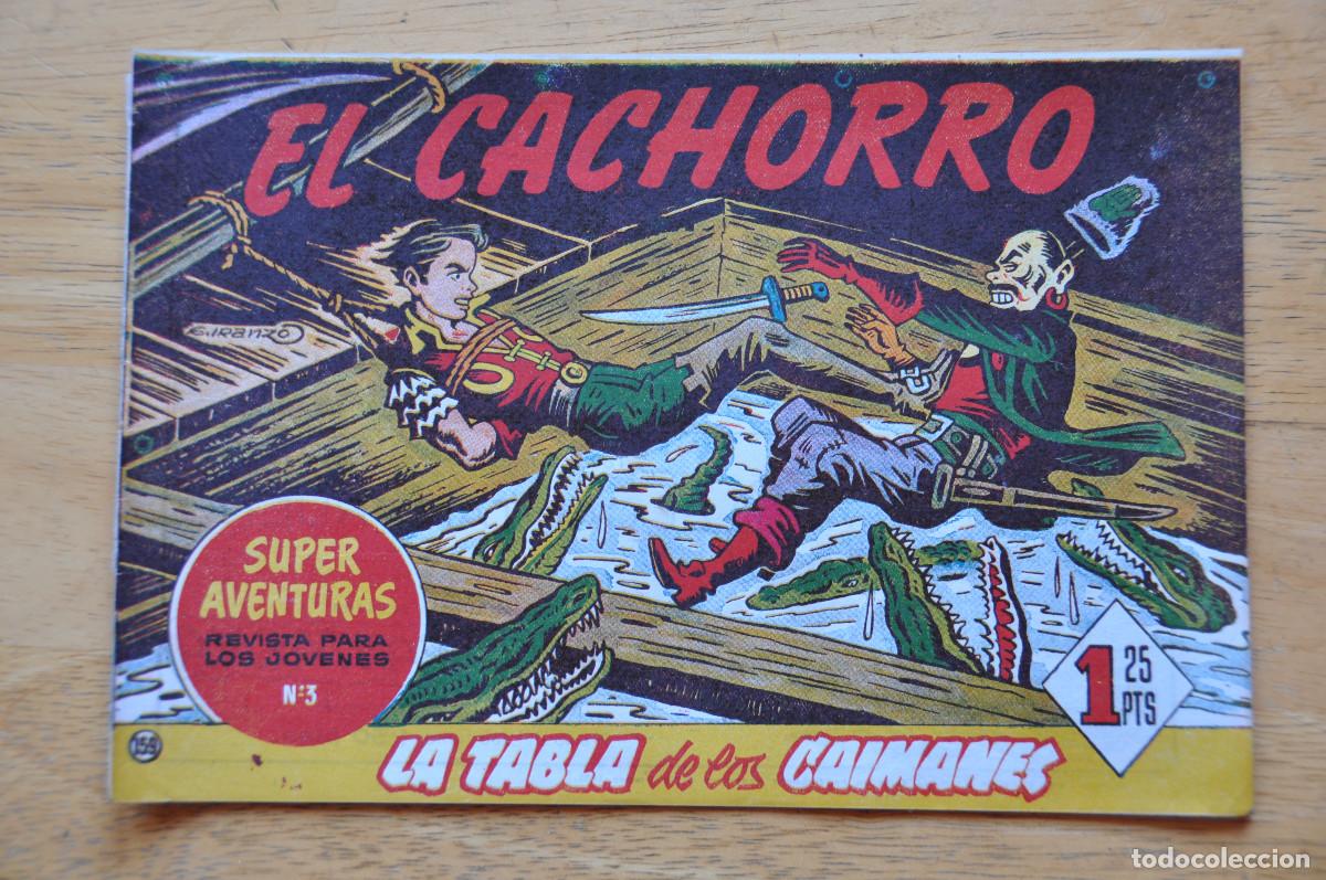 Tebeos: COMIC - EL CACHORRO -SUPER AVENTURAS N&ordm;3 - LA TABLA DE LOS CAIMANES - EDITORIAL BRUGUERA