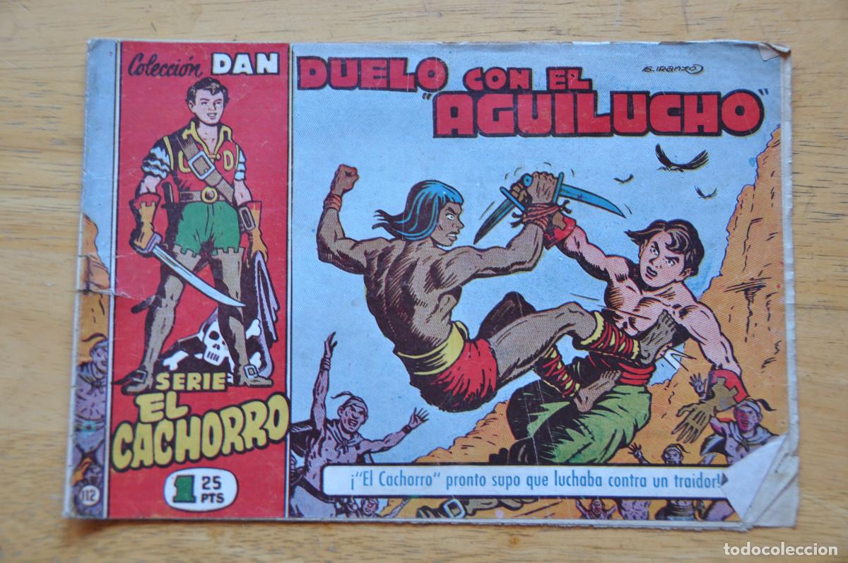 Tebeos: COMIC - COLECCI&Oacute;N DAN - SERIE EL CAHORRO N&ordm;112 - DUELO CON EL &rdquo;AGUILUCHO&rdquo; - EDITORIAL BRUGUERA