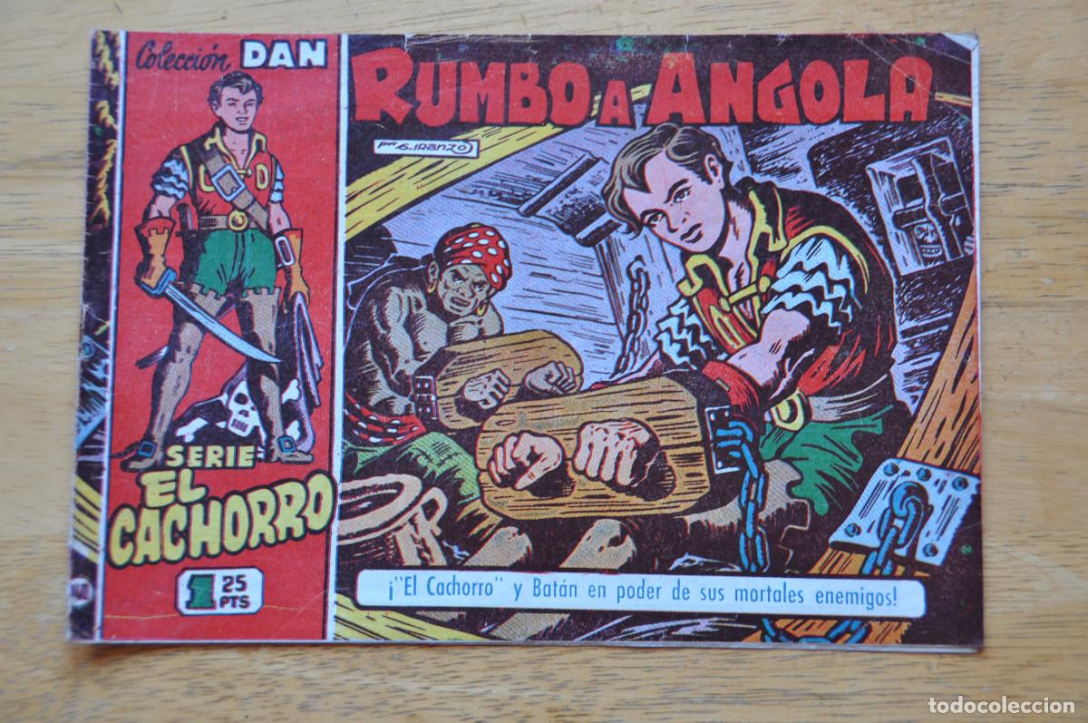 Tebeos: COMIC - COLECCI&Oacute;N DAN - SERIE EL CAHORRO N&ordm;140 - RUMBO A ANGOLA - EDITORIAL BRUGUERA