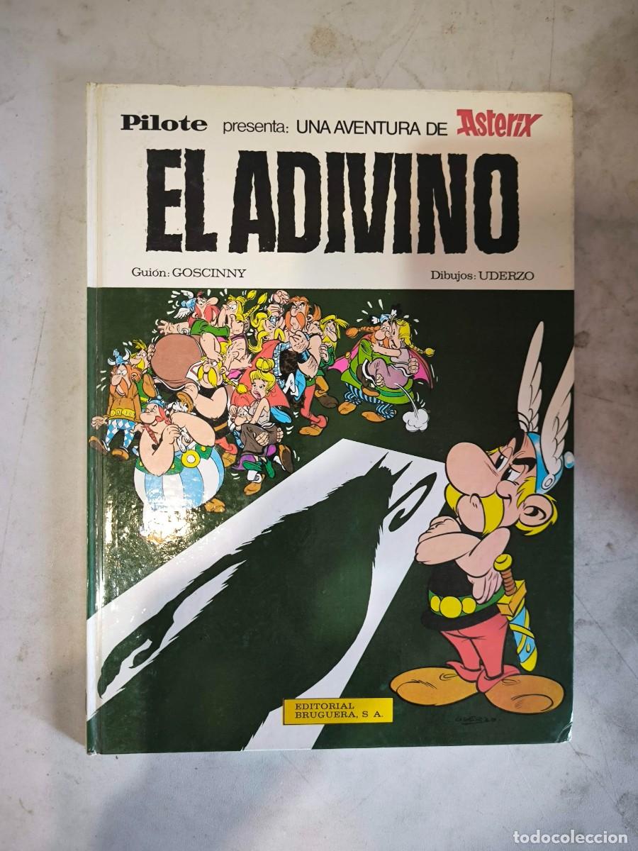 Tebeos: ASTERIX PILOTE ASTERIX Y EL ADIVINO SIN NUMERO EN EL LOMO.BRUGUERA 1&ordm; EDICION EN ESPA&Ntilde;A