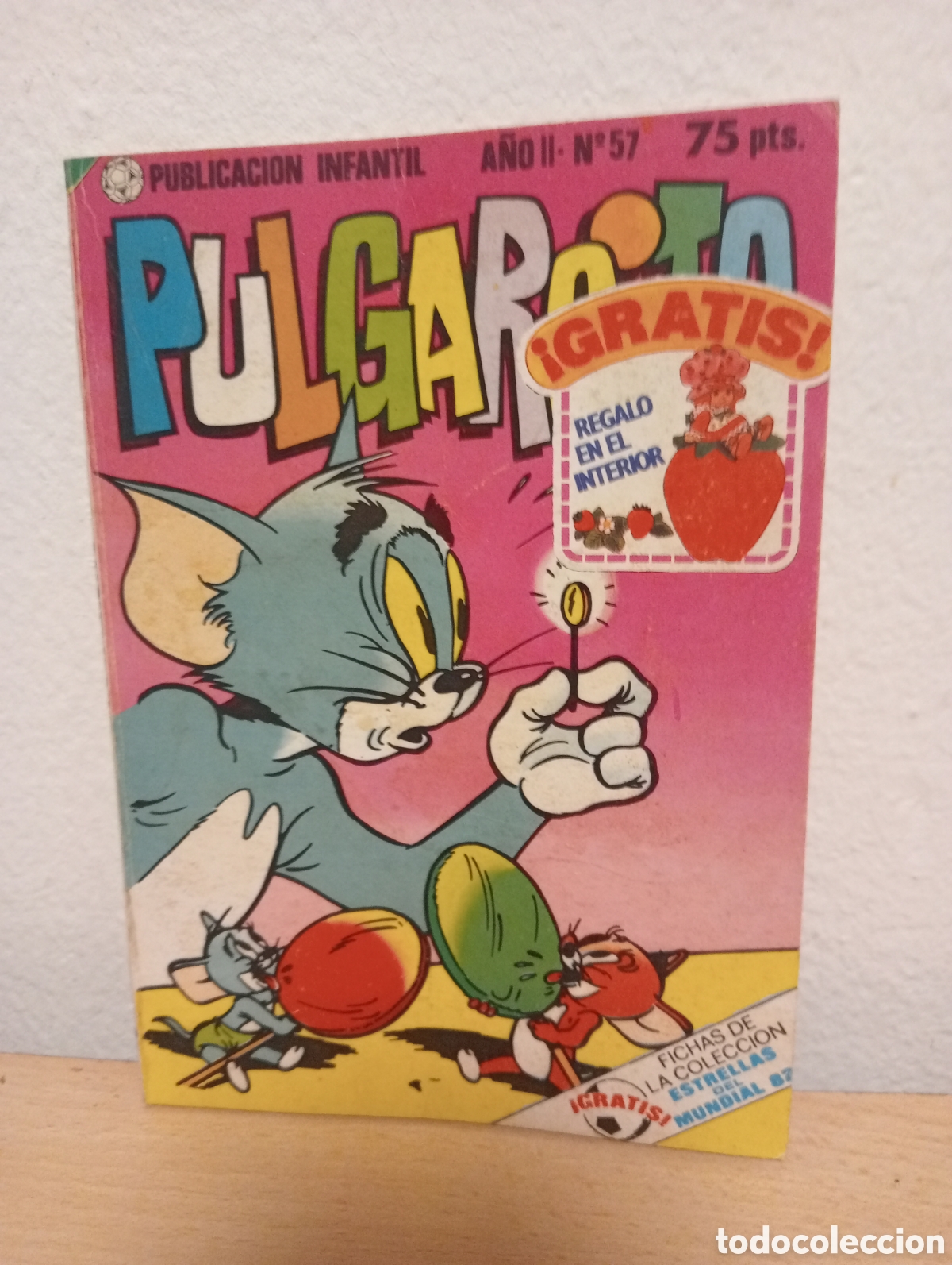 Tebeos: Pulgarcito n57 bruguera buen estado