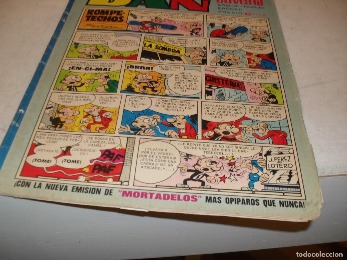 Tebeos: DIN DAN,2&ordf; EPOCA,N&ordm; 205,SIN BILLETES,CON ANUNCIO MAGOS DEL HUMOR,DE 385,BRUGUERA,1968