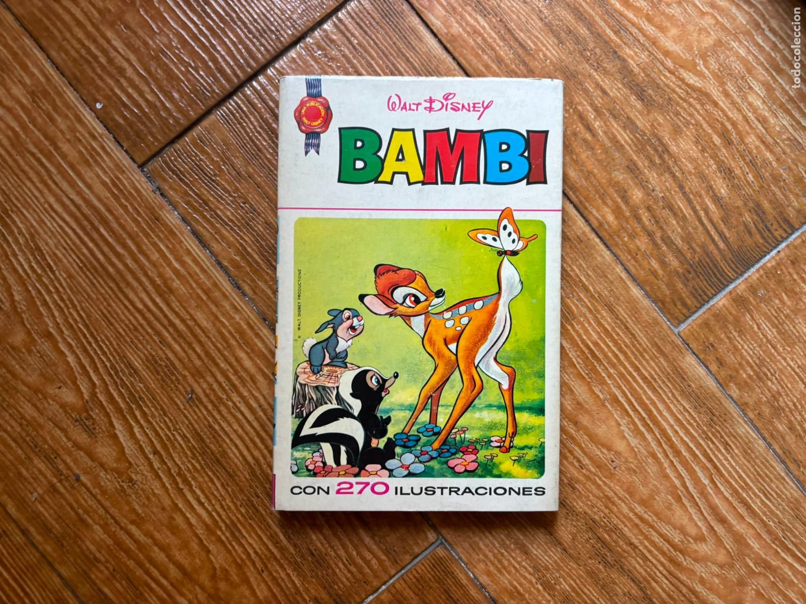 Tebeos: COLECCION HOGAR FELIZ N&ordm; 2 BAMBI WALT DISNEY EDITORIAL BRUGUERA
