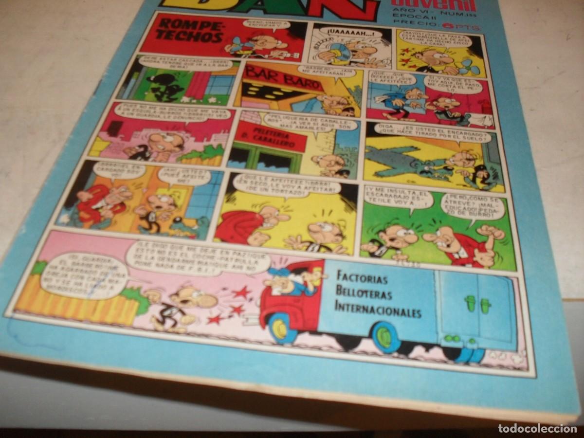 Tebeos: DIN DAN,2&ordf; EPOCA,N&ordm; 155,CON LOS CUENTOS DEL TIO VAZQUEZ,DE 385,BRUGUERA,1968