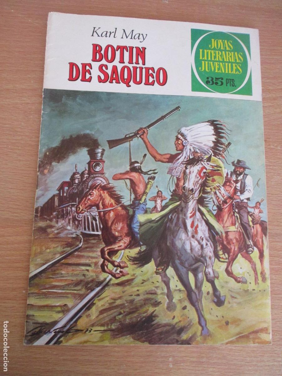 Tebeos: JOYAS LITER&Aacute;RIAS JUVENILES, N&ordm;. 187 - BOT&Iacute;N DE SAQUEO-EDT: BRUGUERA.-1979