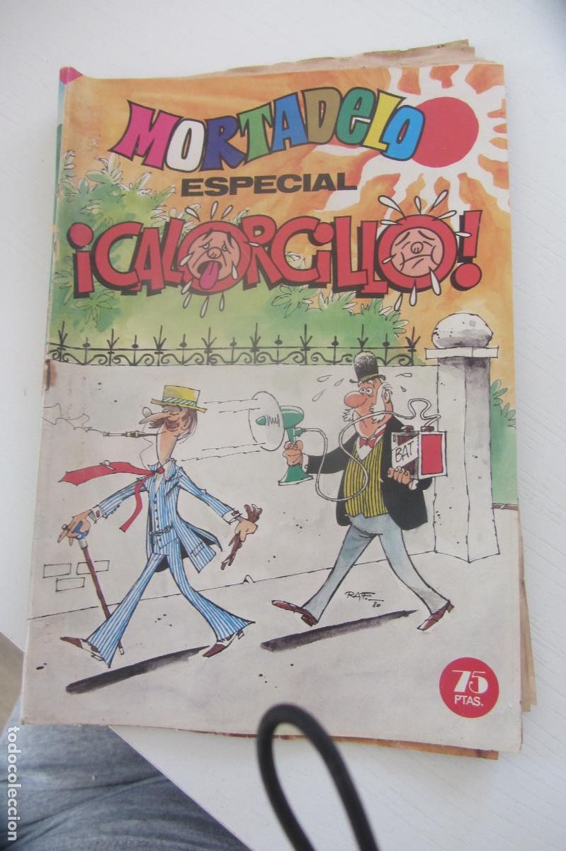 Tebeos: MORTADELO ESPECIAL N&ordm; 91 ESPECIAL CALORCILLO BRUGUERA ARX190