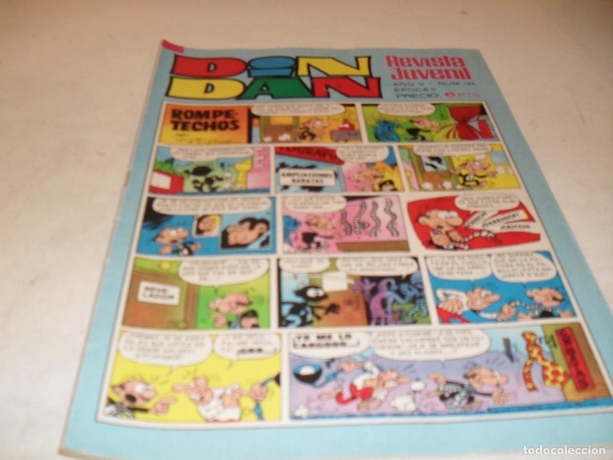 Tebeos: DIN DAN,2&ordf; EPOCA,N&ordm; 145,EN CONTRAPORTADA PUBLICIDAD DE GRAN OESTE,DE 385,BRUGUERA,1968