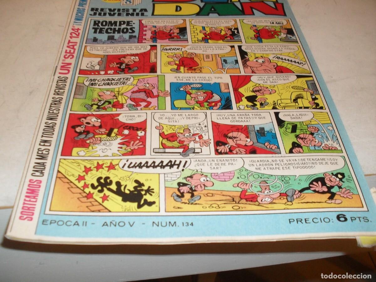 Tebeos: DIN DAN,2&ordf; EPOCA,N&ordm; 134,CON LOS CUENTOS DEL TIO VAZQUEZ,DE 385,BRUGUERA,1968