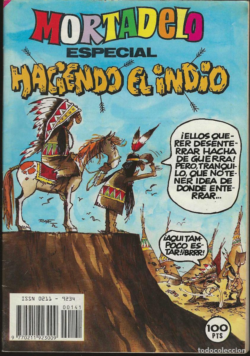 Tebeos: MORTADELO -- ESPECIAL N&ordm; 141 HACIENDO EL INDIO