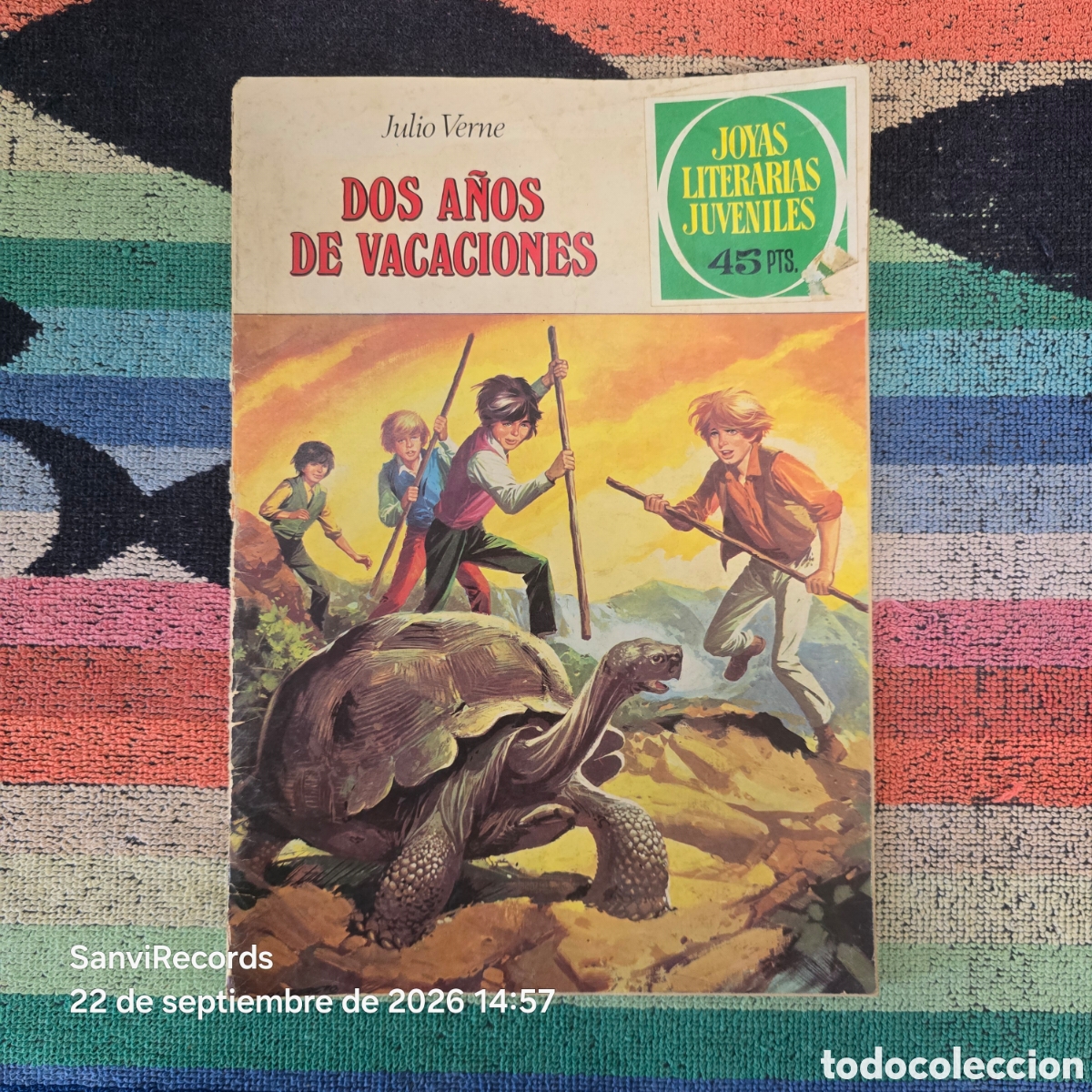 Tebeos: JOYAS LITERARIAS JUVENILES 117: DOS A&Ntilde;OS DE VACACIONES (JULIO VERNE) (BRUGUERA)