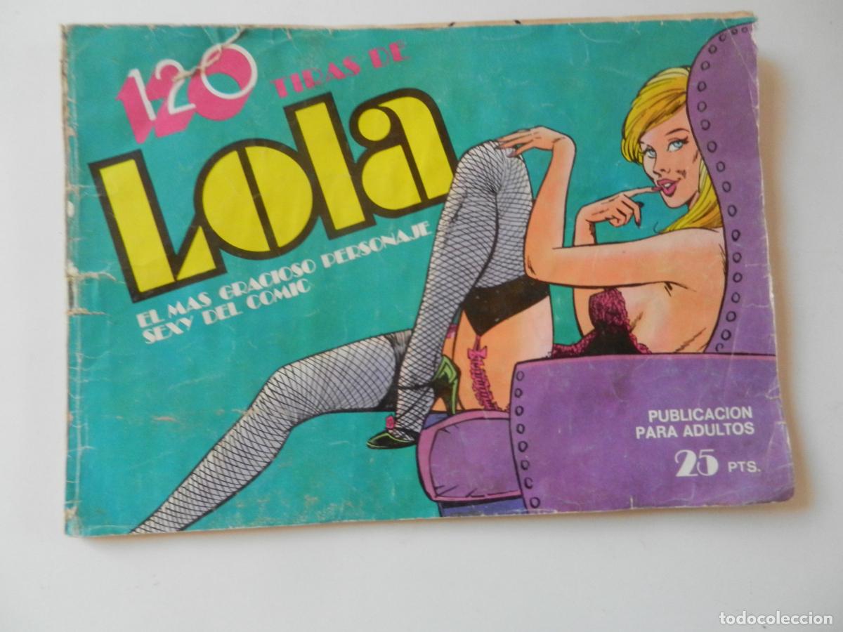 Tebeos: 120 TIRAS DE LOLA EL MAS GRACIOSO PERSONAJE SEXY DEL COMIC - N&ordm; 10 - BRUGUERA 1975