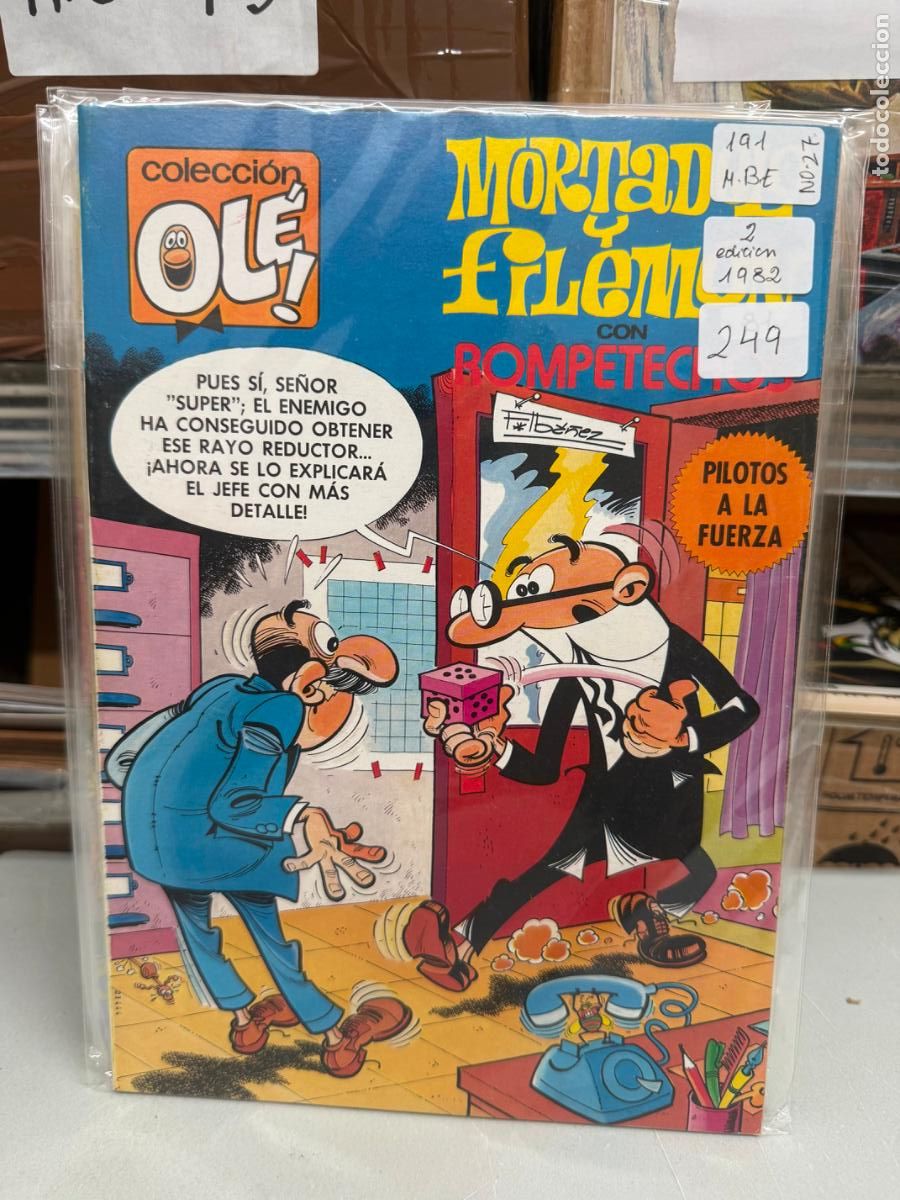 Tebeos: OLE MORTADELO Y FILEMON NUMERO 191