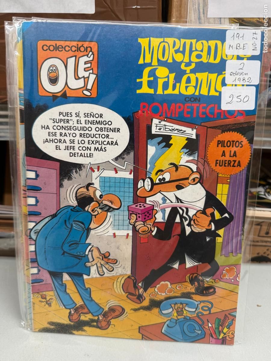 Tebeos: OLE MORTADELO Y FILEMON NUMERO 191 - Foto 1