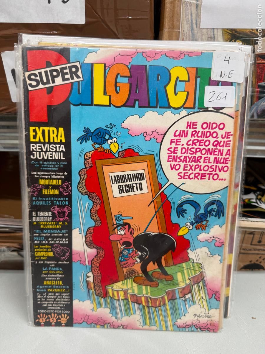 Tebeos: SUPER PULGARCITO NUMERO 4 - Foto 1