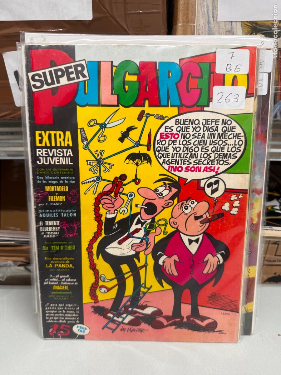 Tebeos: SUPER PULGARCITO NUMERO 7