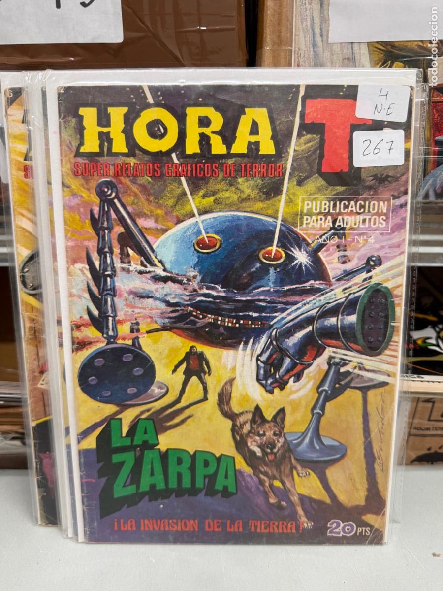 Tebeos: HORA T NUMERO 4 EDITORIAL BRUGUERA