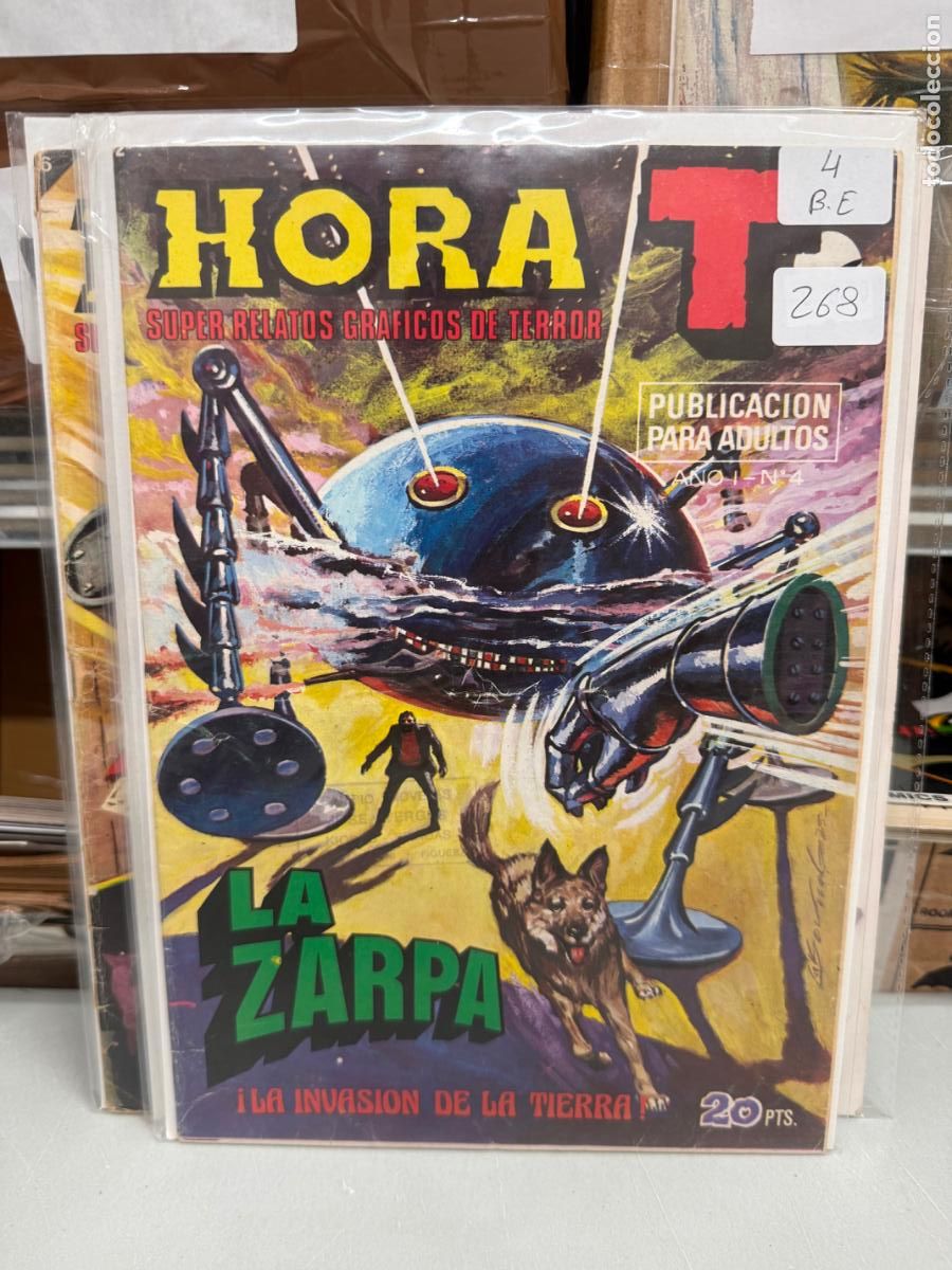 Tebeos: HORA T NUMERO 4 EDITORIAL BRUGUERA