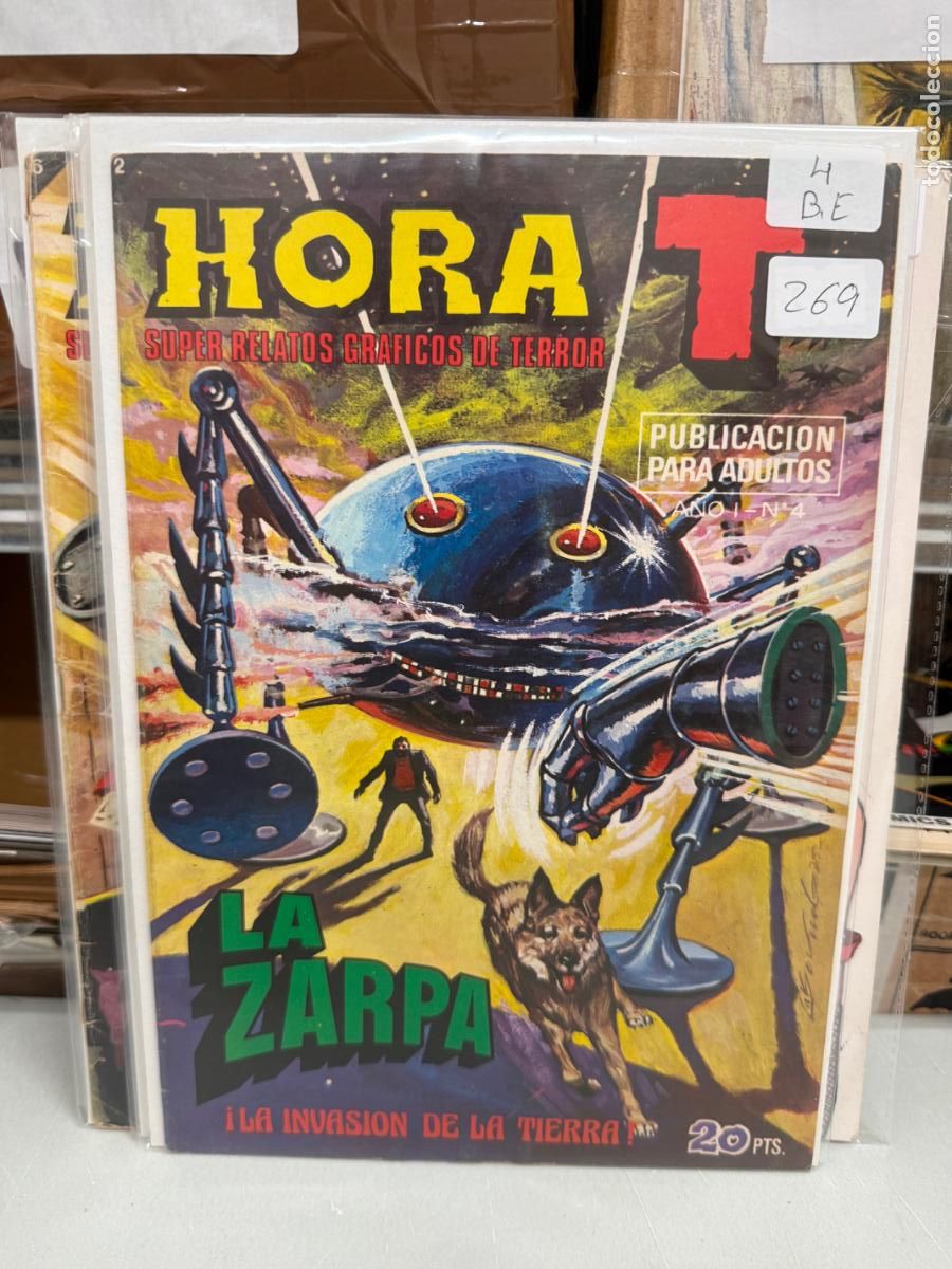 Tebeos: HORA T NUMERO 4 EDITORIAL BRUGUERA